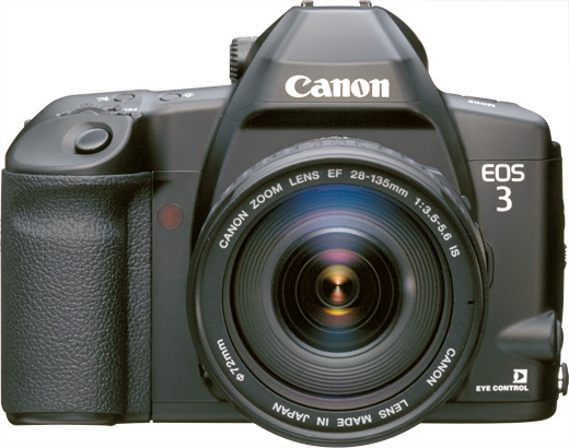 Dòng máy ảnh Canon EOS 3 có nhiều tính năng ấn tượng