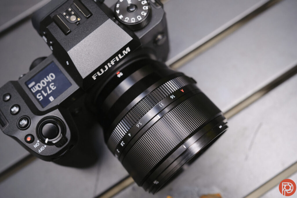 Prime lens nhỏ dành cho máy ảnh Fujifilm XH2