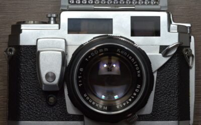 Máy ảnh rangefinder Konica IIIM: thiết kế đậm chất vintage
