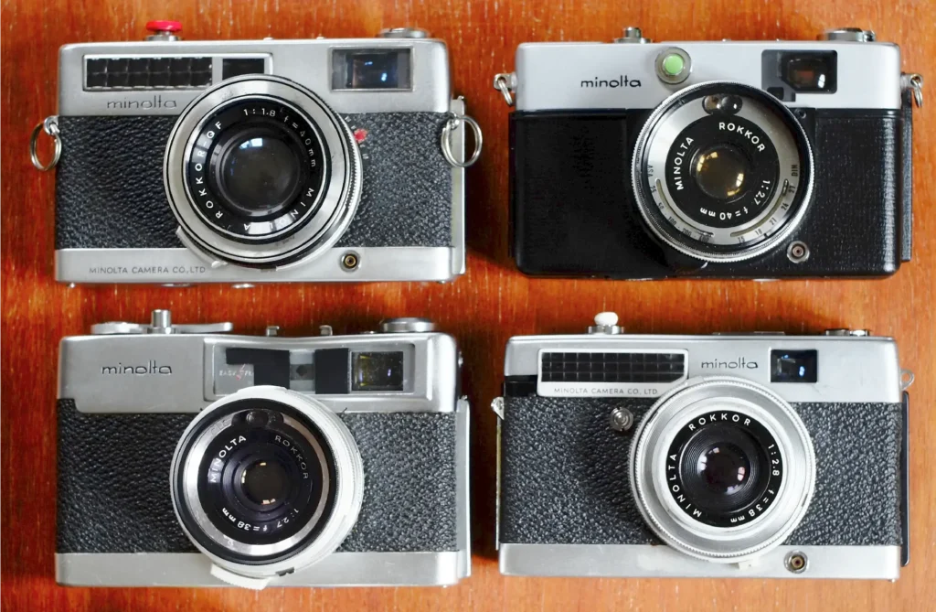 [Series Minolta]: những dòng máy ảnh film rangefinder thập niên 60 